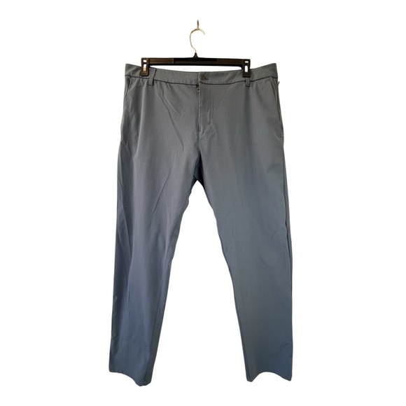 Lululemon Men's Commission Pants - 38 x 30 - Melanite (Steel Blue). Golf/ Casual